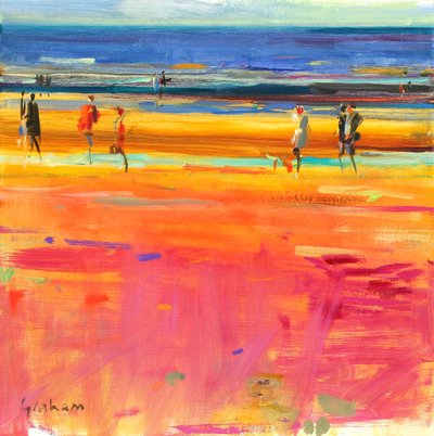 Boulevard de la Plage, 2011 by Peter Graham (Contemporary)