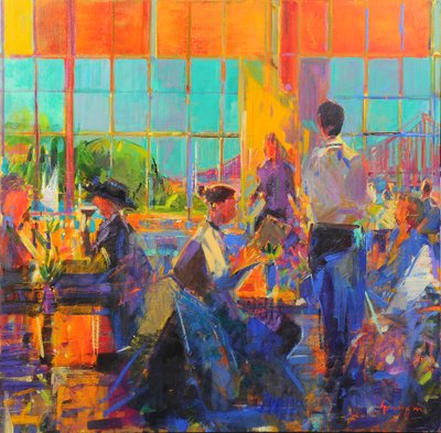Yeşiller, San Francisco by Peter Graham (Contemporary)