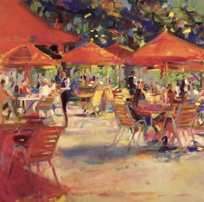 Bahçe Kafe by Peter Graham (Contemporary)