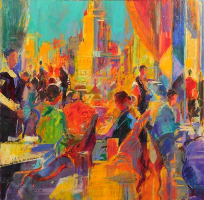 Helmsley Park Lane, New York by Peter Graham (Contemporary)