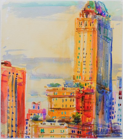 Pierre, New York by Peter Graham (Contemporary)