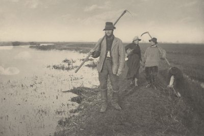 Bataklıklardan Eve Dönüş, 1886. Yaratıcılar: Dr Peter Henry Emerson, Thomas Frederick Goodall. by Peter Henry Emerson, Thomas Frederick Goodall