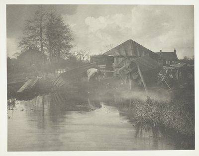Bir Norfolk Tekne Tersanesi by Peter Henry Emerson