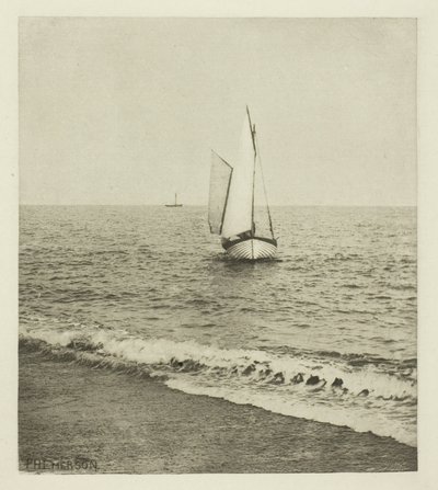 Bir Suffolk Karides "Karaya Geliyor" by Peter Henry Emerson
