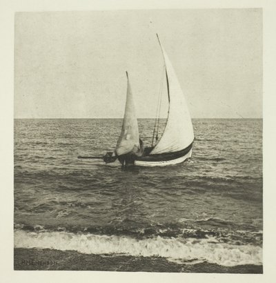 Bir Suffolk Karides "Gidiyor" by Peter Henry Emerson