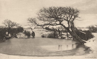 Bir Kış Sabahı by Peter Henry Emerson