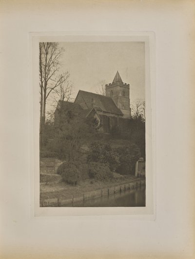 Amwell Kilisesi by Peter Henry Emerson
