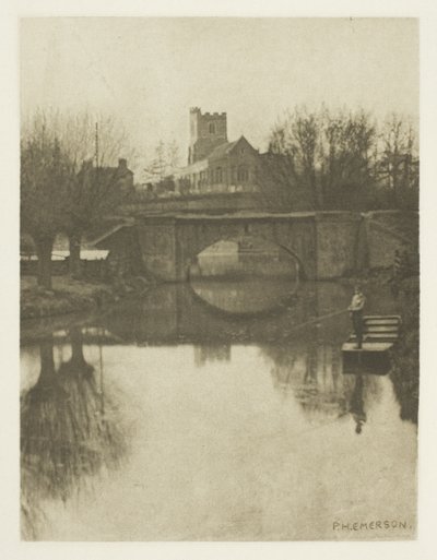 Broxbourne Kilisesi by Peter Henry Emerson