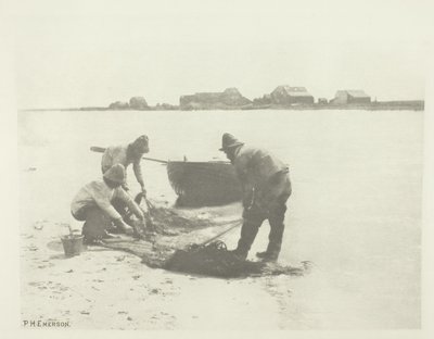 Blythe Nehri (Suffolk) üzerinde eritme by Peter Henry Emerson