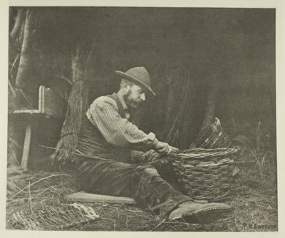 Sepet Yapıcı (Norfolk) by Peter Henry Emerson