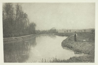 The October Hole, Hoddesdon yakınlarında by Peter Henry Emerson