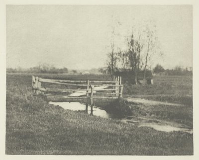 Dike Rüzgarları Nerede (Norfolk) by Peter Henry Emerson