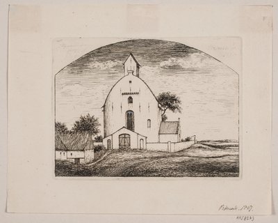 Bjernede kilisesi by Peter Herman Rasmussen
