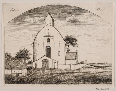 Bjernede kilisesi by Peter Herman Rasmussen