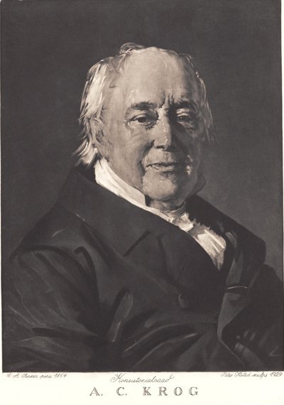 AC Krog by Peter Vilhelm Ilsted