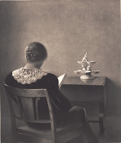 okuma bayan by Peter Vilhelm Ilsted