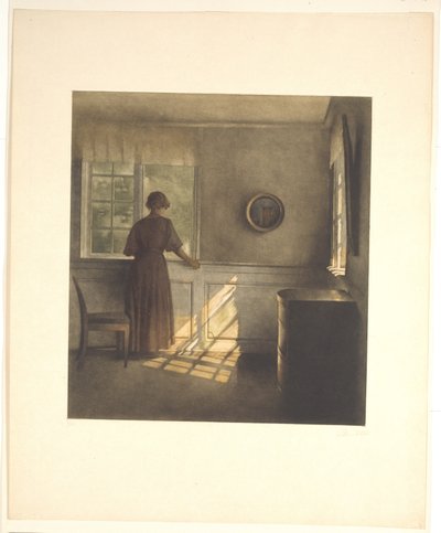 Sabah güneşi by Peter Vilhelm Ilsted