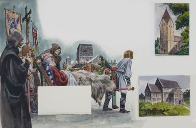 Kral Edward, daha sonra İtirafçı Aziz Edward by Peter Jackson