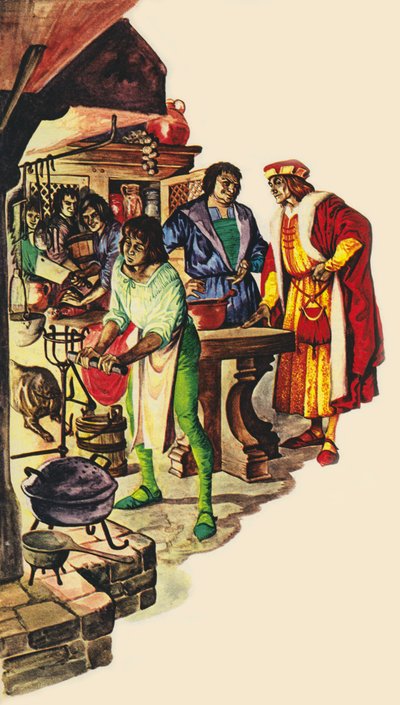 Lambert Simnel (renkli lito) by Peter Jackson