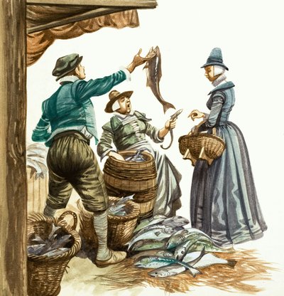 Bir Zamanlar... Tudor çağında pazar ve sokak tüccarları by Peter Jackson