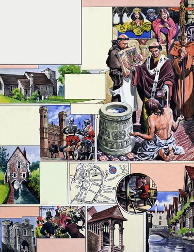 Dover Yolu: Canterbury by Peter Jackson