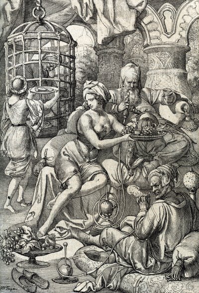 Sultan Bayezid I (or Bajazet by Peter Johann Nepomuck Geiger