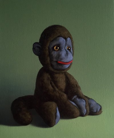 Yeşildeki Kahverengi Maymun, 2016 by Peter Jones
