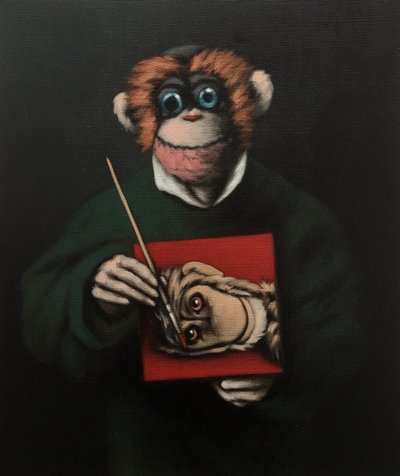 Maymun Ressam, 2005 by Peter Jones