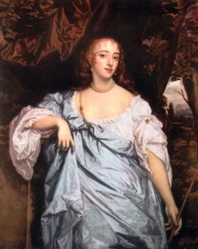 Elizabeth Bagot, Falmouth Kontesi, c1670s. by Peter Lely