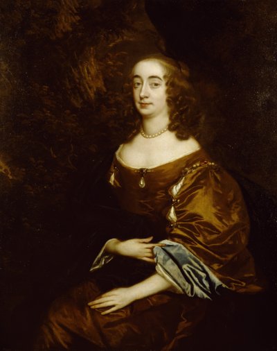 Elizabeth Clifford, Cork Kontesi ve daha sonra Burlington Kontesi (tuval üzerine yağlı boya) by Peter Lely
