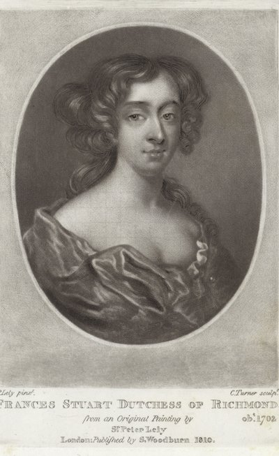Frances Stuart  by Peter Lely