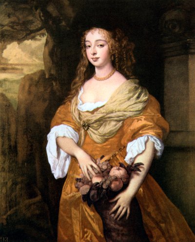 Jane Needham, Bayan Myddleton, 1666 by Peter Lely