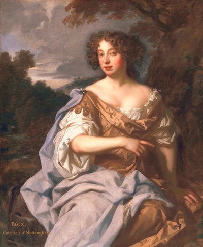 Leydi Essex Finch, daha sonra Nottingham Kontesi, c.1675 by Peter Lely