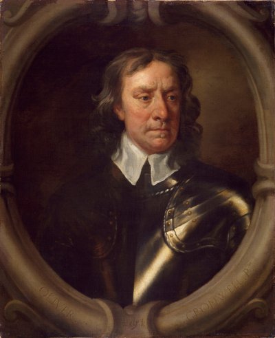 Oliver Cromwell, c.1653 by Peter Lely