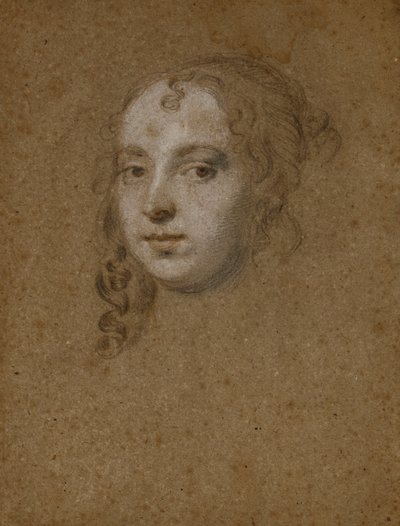 Bir Hanımefendinin Portre Başkanı, by Peter Lely