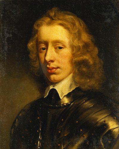 Richmond Dükü olduğu düşünülen Genç Bir Beyefendinin Portresi, Göğüs Uzunluğu, Zırhlı, c.1650 by Peter Lely