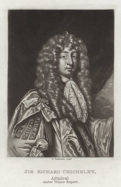 Sir Richard Chicheley  by Peter Lely