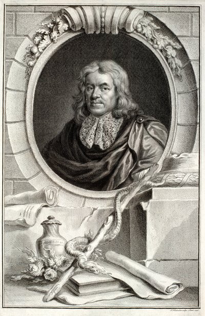 Thomas Sydenham, Jacobus Houbraken (1698-1780) tarafından oyulmuş, Amsterdam