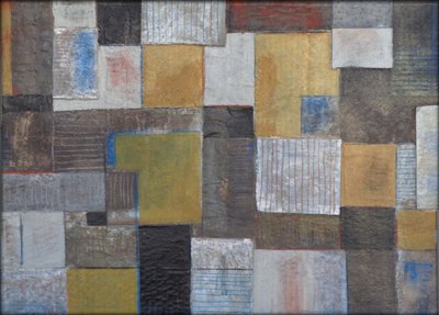 DANCING RECTANGLES, 2020 (karışık teknik) by Peter McClure