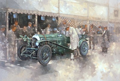 Bentley Old No.7 (tuval üzerine yağlı boya) by Peter Miller