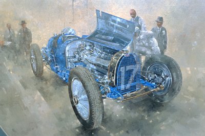 Bugatti Tip 59 Grand Prix by Peter Miller