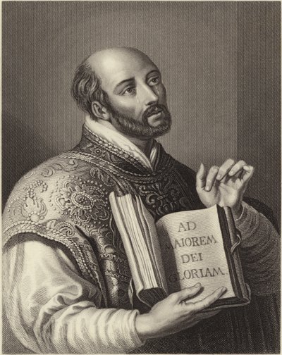 Loyolalı Ignatius (gravür) by Peter Paul (after) Rubens