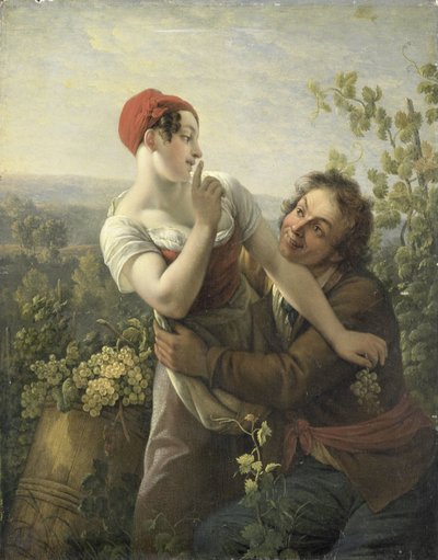 Tutkulu Üzüm Seçici by Peter Paul Joseph Noël