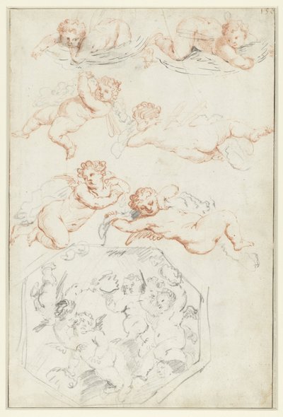 Putti çalışmaları by Peter Paul Rubens (possibly)