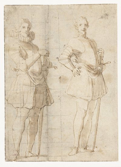 Daimi bir memurun iki çalışması by Peter Paul Rubens (possibly)