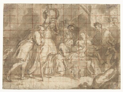 Çobanların hayranlığı by Peter Paul Rubens (school of)