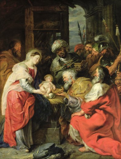 Adoration of the Magi, 1626-29 (oil canvas) by Peter Paul Rubens