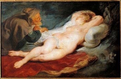 Angelica ve Hermit. Orlando Furioso
