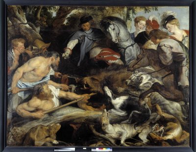 domuz avı by Peter Paul Rubens