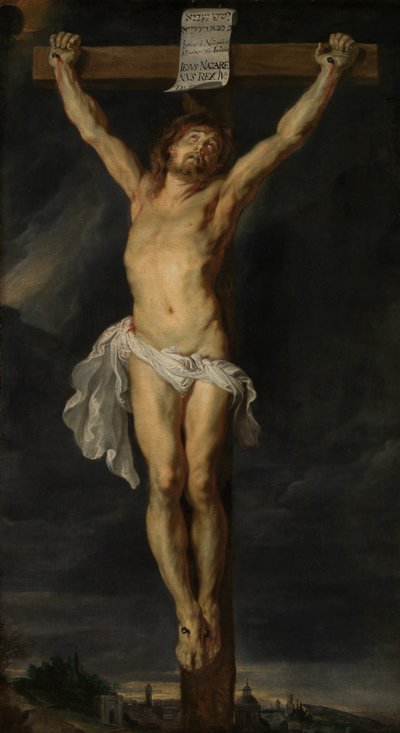 Çarmıhtaki İsa (tuval üzerine yağlıboya) by Peter Paul Rubens
